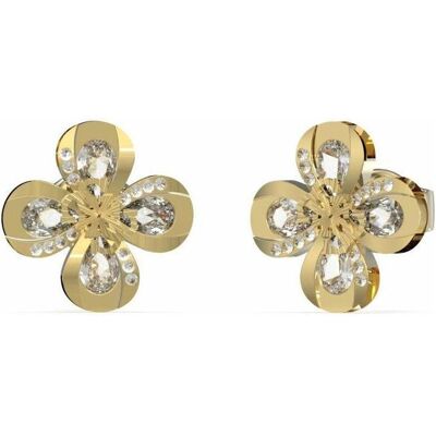 Guess Ohrringe, Delicate gold-plated earrings with clear zircons Amazingossom JUBE03059JWYGT/U, (Edelstahl) Guess Ohrringe, Delicate gold-plated earrings with clear zircons Amazingossom JUBE03059JWYGT/U, (Edelstahl)