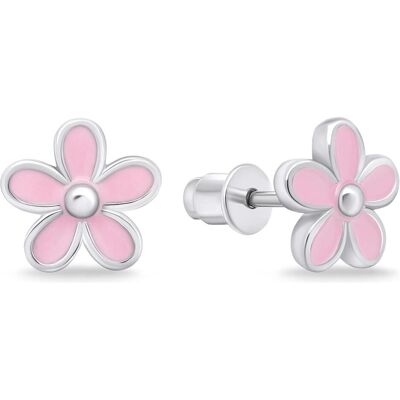 Brilio, Ohrringe, Silver - Charming silver earrings Flowers EA704WP, (Silber) Brilio, Ohrringe, Silver - Charming silver earrings Flowers EA704WP, (Silber)