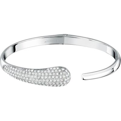 Morellato, Armschmuck, - Solid steel bracelet with crystals Design SAYP18 - Diameter: 6 cm, (Edelstahl) Morellato, Armschmuck, - Solid steel bracelet with crystals Design SAYP18 - Diameter: 6 cm, (Edelstahl)