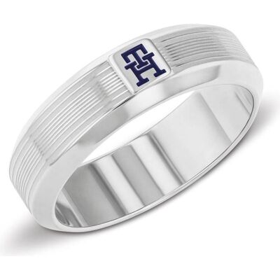 Tommy Hilfiger Ring, Steel ring for men Pattern 2790574 - Circuit: 62 mm, (62) Tommy Hilfiger Ring, Steel ring for men Pattern 2790574 - Circuit: 62 mm, (62)