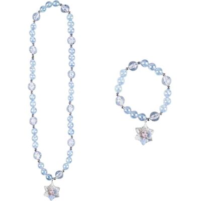 Disney Frozen, Halsschmuck, Halskette und Armband, (Kunststoff) Disney Frozen, Halsschmuck, Halskette und Armband, (Kunststoff)