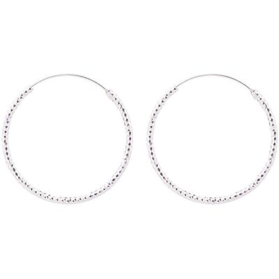 JVD, Ohrringe, Silver earrings rings SVLE0216XD500 - Diameter: 3 cm JVD, Ohrringe, Silver earrings rings SVLE0216XD500 - Diameter: 3 cm