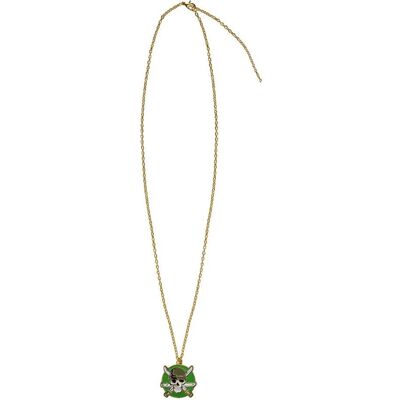 Cinereplicas, Halsschmuck, One Piece Halskette & Anhänger Zoro, (Metall) Cinereplicas, Halsschmuck, One Piece Halskette & Anhänger Zoro, (Metall)