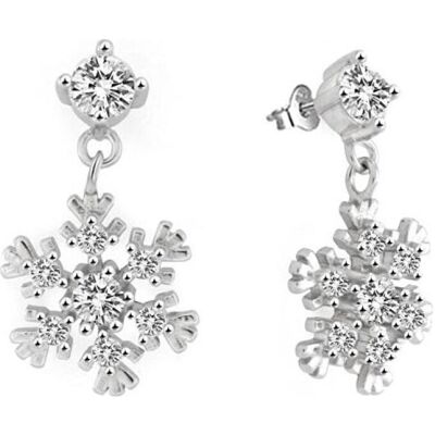 Beneto, Ohrringe, Charming silver earrings Flakes AGUP2752 (L), (Silber) Beneto, Ohrringe, Charming silver earrings Flakes AGUP2752 (L), (Silber)