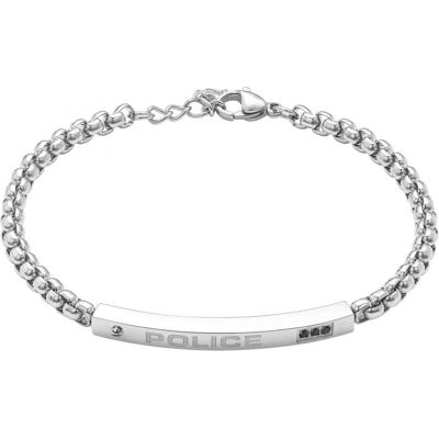 Police, Armschmuck, Cubet Armband, (21.50 cm, Edelstahl) Police, Armschmuck, Cubet Armband, (21.50 cm, Edelstahl)