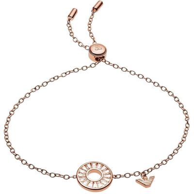 Giorgio Armani Emporio Armani, Armschmuck, Sentimental Armband, (24 cm, Sterlingsilber, Zirkonia) Giorgio Armani Emporio Armani, Armschmuck, Sentimental Armband, (24 cm, Sterlingsilber, Zirkonia)