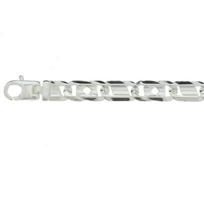Vigor, Halsschmuck, Chain Eagle Eye 7 mm 60 cm - Zilver, (Metall) Vigor, Halsschmuck, Chain Eagle Eye 7 mm 60 cm - Zilver, (Metall)