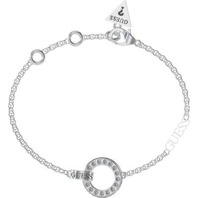 Guess Armschmuck, CIRCLE LIGHTS Armband, (18.50 cm, Edelstahl) Guess Armschmuck, CIRCLE LIGHTS Armband, (18.50 cm, Edelstahl)