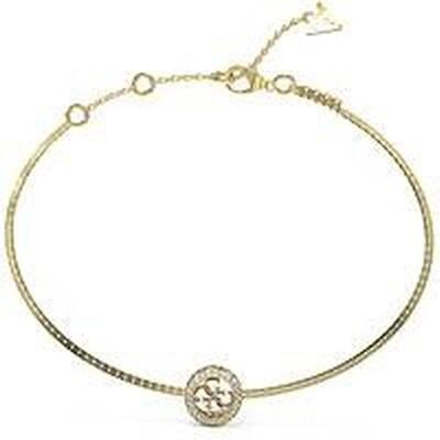Guess Armschmuck, Fashion Gold Plated 4G Crush Bracelet JUBB04163JWYG - Length: 21 cm, (21 cm, Edelstahl, Leder, Sterlingsilber) Guess Armschmuck, Fashion Gold Plated 4G Crush Bracelet JUBB04163JWYG - Length: 21 cm, (21 cm, Edelstahl, Leder, Sterlingsilber)