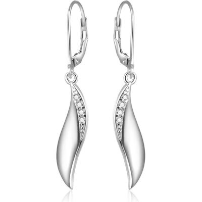Beneto, Ohrringe, Elegant silver earrings AGUC1858, (Silber) Beneto, Ohrringe, Elegant silver earrings AGUC1858, (Silber)