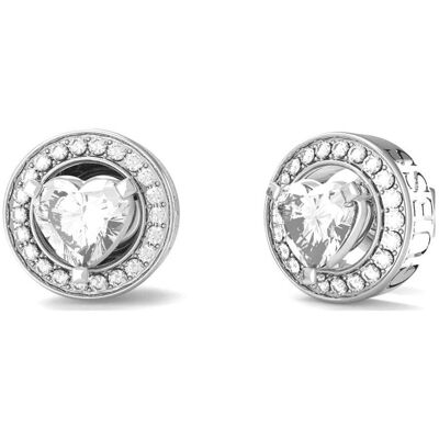 Guess Ohrringe, Romantic steel earrings M'ama Non M'ama JUBE04669JWRHT/U, (Echtleder, Edelstahl, Gold, Silber 925) Guess Ohrringe, Romantic steel earrings M'ama Non M'ama JUBE04669JWRHT/U, (Echtleder, Edelstahl, Gold, Silber 925)