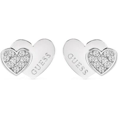 Guess Ring, Charming Studs Party Crystal Steel Earrings JUBE02174JWRHT/U, (One Size, Stahl) Guess Ring, Charming Studs Party Crystal Steel Earrings JUBE02174JWRHT/U, (One Size, Stahl)