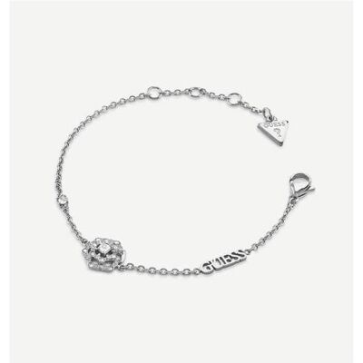 Guess Armschmuck, - Stylish steel bracelet La Fleur JUBB04557JWRH - Length: 14.5 cm, (14.50 cm, Edelstahl) Guess Armschmuck, - Stylish steel bracelet La Fleur JUBB04557JWRH - Length: 14.5 cm, (14.50 cm, Edelstahl)