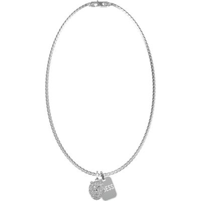 Guess Halsschmuck, Modern Steel Lion King Necklace JUMN01300JWSTT/U, (Edelstahl, 66 cm) Guess Halsschmuck, Modern Steel Lion King Necklace JUMN01300JWSTT/U, (Edelstahl, 66 cm)