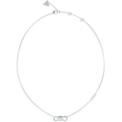 Guess Halsschmuck, Charming steel necklace Modern Love JUBN04010JWRHT/U, (Stahl) Guess Halsschmuck, Charming steel necklace Modern Love JUBN04010JWRHT/U, (Stahl)
