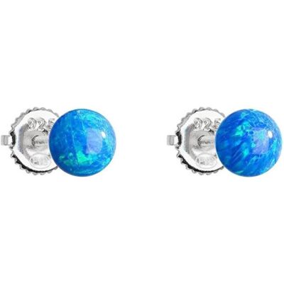 Evolution Group, Ohrringe, Silver earrings withue synthetic opals 11246.3ue (L) Evolution Group, Ohrringe, Silver earrings withue synthetic opals 11246.3ue (L)