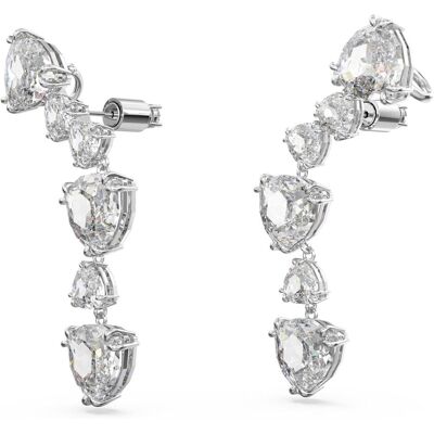 Swarovski, Ohrringe, Mesmera Ohrspangen Trilliant Schliff Weiss, (Swarovski Metall) Swarovski, Ohrringe, Mesmera Ohrspangen Trilliant Schliff Weiss, (Swarovski Metall)