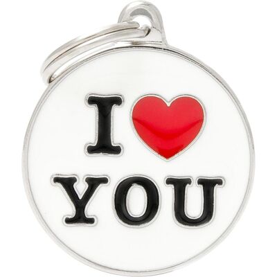 Myfamily, Kettenanhänger, MyFa tegn charms, I love you Myfamily, Kettenanhänger, MyFa tegn charms, I love you