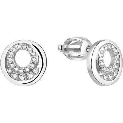 Beneto, Ohrringe, Silver shimmering earrings AGUP1426S (L), (Silber) Beneto, Ohrringe, Silver shimmering earrings AGUP1426S (L), (Silber)