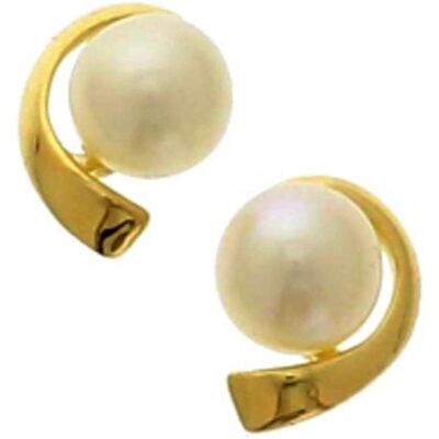 Marie, Ohrringe, Celeste über -Knob Parel - 6,5 mm - Gold, (100% Gelbgold) Marie, Ohrringe, Celeste über -Knob Parel - 6,5 mm - Gold, (100% Gelbgold)