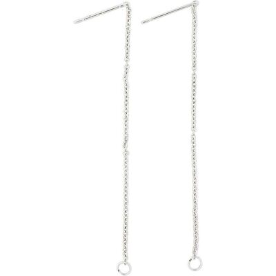 Creativ Company, Ohrringe, Ohrringe aus Kette versilbert, 1 Paar, (Metall) Creativ Company, Ohrringe, Ohrringe aus Kette versilbert, 1 Paar, (Metall)