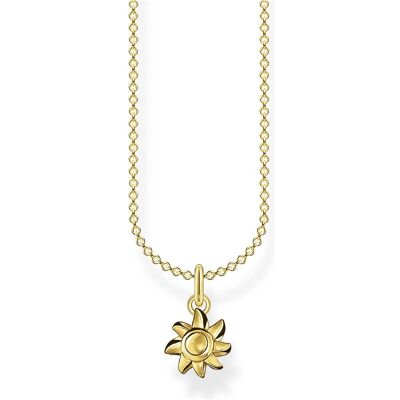 Thomas Sabo, Halsschmuck, Kette, (750 Gelbgold Vergoldung, Sterling Silber 925, 45 cm) Thomas Sabo, Halsschmuck, Kette, (750 Gelbgold Vergoldung, Sterling Silber 925, 45 cm)
