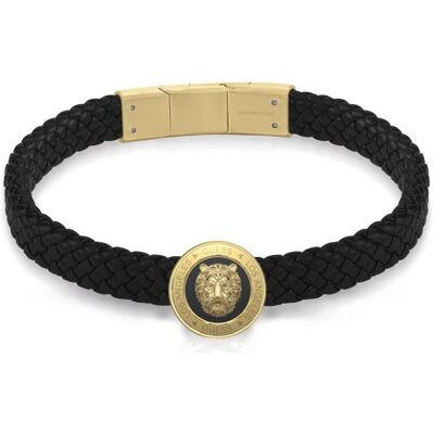 Guess Armschmuck, Lion King Armband, (22 cm, Edelstahl, Nylon) Guess Armschmuck, Lion King Armband, (22 cm, Edelstahl, Nylon)