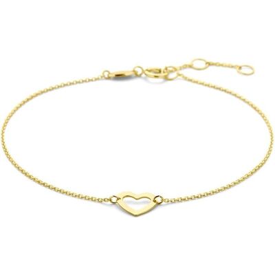 Marie, Armschmuck, Celeste Armband Hart 16,5 - 17,5 - 18,5 cm - Gold, (18.50 cm, 14K Gelbgold) Marie, Armschmuck, Celeste Armband Hart 16,5 - 17,5 - 18,5 cm - Gold, (18.50 cm, 14K Gelbgold)