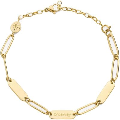Brosway, Armschmuck, - Essential Gold Plated Chain Bracelet BNL068 Brosway, Armschmuck, - Essential Gold Plated Chain Bracelet BNL068