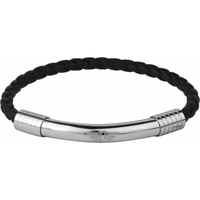 Police, Armschmuck, - Modern leather bracelet Gear PEAGB2211502 - Length: 19 cm, (19 cm, Leder) Police, Armschmuck, - Modern leather bracelet Gear PEAGB2211502 - Length: 19 cm, (19 cm, Leder)