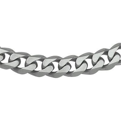 Vigor, Halsschmuck, ketting gourmet 10,5 mm 50 cm - Staal, (Stahl) Vigor, Halsschmuck, ketting gourmet 10,5 mm 50 cm - Staal, (Stahl)
