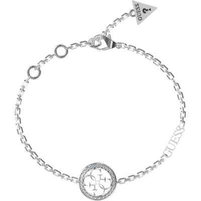 Guess Armschmuck, Graceful Life In 4G Steel Bracelet JUBB02137JWRH - Dimension: 14.5 - 18.5 cm - S, (14.60 cm, Edelstahl) Guess Armschmuck, Graceful Life In 4G Steel Bracelet JUBB02137JWRH - Dimension: 14.5 - 18.5 cm - S, (14.60 cm, Edelstahl)