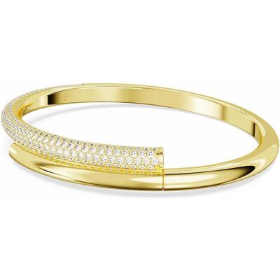 Swarovski, Armschmuck, Dextera Armreif Weiss Gold, (16.10 cm, Swarovski Metall) Swarovski, Armschmuck, Dextera Armreif Weiss Gold, (16.10 cm, Swarovski Metall)