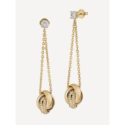 Guess Ohrringe, Luxury long earrings Perfect JUBE04071JWYGT/U, (Chirurgenstahl) Guess Ohrringe, Luxury long earrings Perfect JUBE04071JWYGT/U, (Chirurgenstahl)