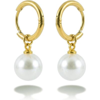 Emily Westwood, Ohrringe, - Gold-plated earrings with pearl 2in1 Emvora EWE260825G Emily Westwood, Ohrringe, - Gold-plated earrings with pearl 2in1 Emvora EWE260825G