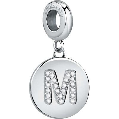 Morellato, Kettenanhänger, Steel pendant letter "M" Drops SCZ1145 (L), (Stahl) Morellato, Kettenanhänger, Steel pendant letter "M" Drops SCZ1145 (L), (Stahl)
