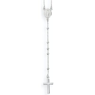 Amen, Halsschmuck, Rosary Classic Halskette, (925er Silber, Silber 925, 52 cm) Amen, Halsschmuck, Rosary Classic Halskette, (925er Silber, Silber 925, 52 cm)