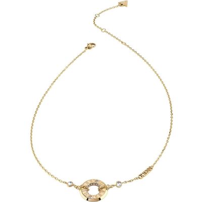 Guess Halsschmuck, Decent Just JUBN03110JWYGT/U Gold Plated Necklace, (Edelstahl, 40.5 cm) Guess Halsschmuck, Decent Just JUBN03110JWYGT/U Gold Plated Necklace, (Edelstahl, 40.5 cm)