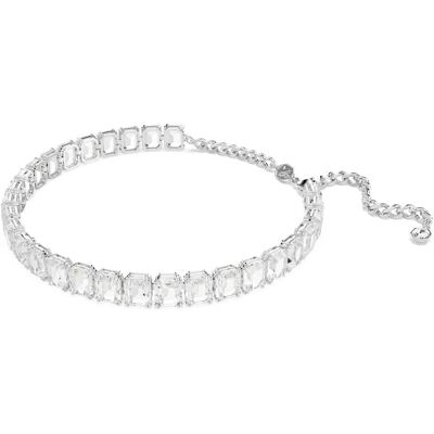 Swarovski, Halsschmuck, Millenia Halsband Oktagon Schliff Weiss, (Metall) Swarovski, Halsschmuck, Millenia Halsband Oktagon Schliff Weiss, (Metall)