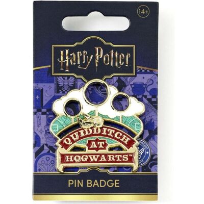 Carat, Anstecknadel, Harry Potter Ansteckpin Quidditch (Goldfarben), Gold Carat, Anstecknadel, Harry Potter Ansteckpin Quidditch (Goldfarben), Gold