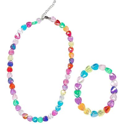 Depesche, Schmuck Set, Ylvi Schmuckset Kette und Armband, (Plastik) Depesche, Schmuck Set, Ylvi Schmuckset Kette und Armband, (Plastik)
