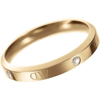 Daniel Wellington, Armbanduhr, Originálnà pozlacený prsten s krystaly Classic Lumine DW0040028 - Circuit: 54, Gold, Silber, (40 mm) Daniel Wellington, Armbanduhr, Originálnà pozlacený prsten s krystaly Classic Lumine DW0040028 - Circuit: 54, Gold, Silber, (40 mm)