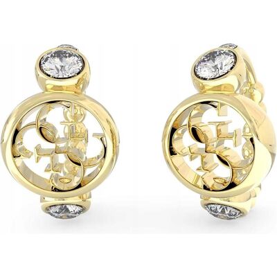 Guess Ohrringe, Stylish gold-plated earrings Perfect Illusion JUBE03373JWYGT/U, (Edelstahl) Guess Ohrringe, Stylish gold-plated earrings Perfect Illusion JUBE03373JWYGT/U, (Edelstahl)