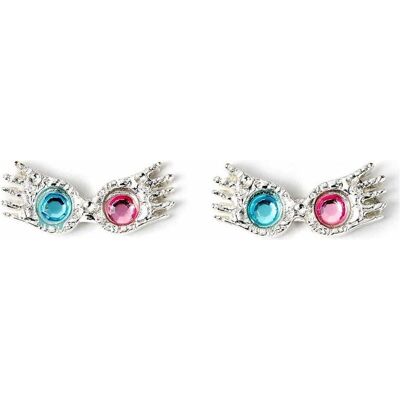 Carat, Ohrringe, HARRY POTTER - Boucles d'Oreilles - Lunettes de Luna, (Zinklegierung) Carat, Ohrringe, HARRY POTTER - Boucles d'Oreilles - Lunettes de Luna, (Zinklegierung)
