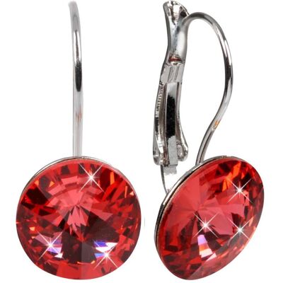 Levien, Ohrringe, Elegant Rivoli Padparadsch earrings (L) Levien, Ohrringe, Elegant Rivoli Padparadsch earrings (L)