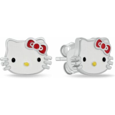 Brilio, Ohrringe, Silberne Ohrringe Hello Kitty EA1210W, (925 Silber) Brilio, Ohrringe, Silberne Ohrringe Hello Kitty EA1210W, (925 Silber)
