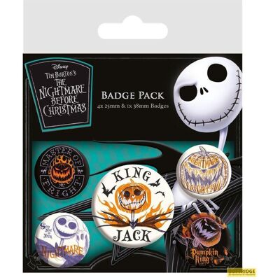 Pyramid Anstecknadel, L'ETRANGE NOEL DE MONSIEUR JACK - Ombres Colorées - Pack 5 Badges, Mehrfarbig Pyramid Anstecknadel, L'ETRANGE NOEL DE MONSIEUR JACK - Ombres Colorées - Pack 5 Badges, Mehrfarbig