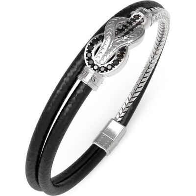 Guess Armschmuck, SAILOR KNOT Armband, (21 cm, 316L Steel, Edelstahl) Guess Armschmuck, SAILOR KNOT Armband, (21 cm, 316L Steel, Edelstahl)