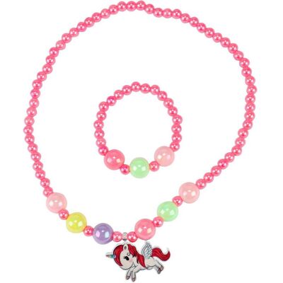 Dream Horse - Unicorn Perlenkette & Armband - Pink Dream Horse - Unicorn Perlenkette & Armband - Pink