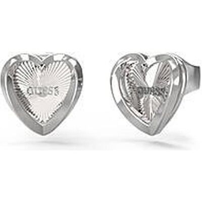 Guess Ohrringe, - Beautiful Mon Amour Heart Steel Earrings JUBE04612JWRHT/U, (Edelstahl) Guess Ohrringe, - Beautiful Mon Amour Heart Steel Earrings JUBE04612JWRHT/U, (Edelstahl)